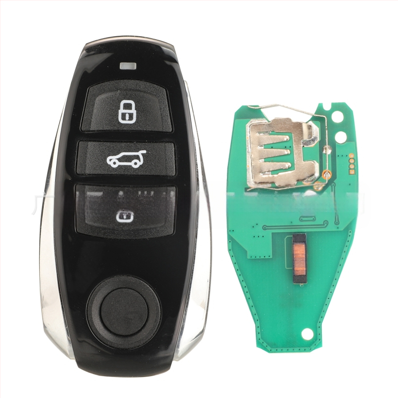 Volkswagen Touareg attālais atslēgas ar 3/4 pogām, 315/433/868 MHz, čips 7945AC