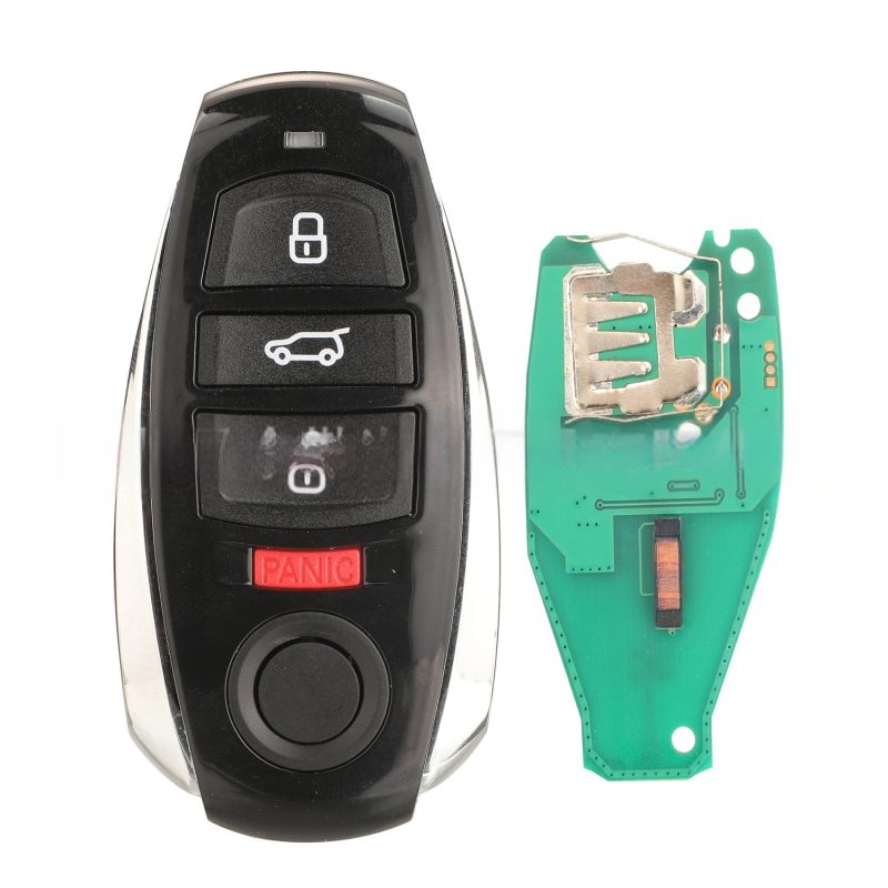 Volkswagen Touareg attālais atslēgas ar 3/4 pogām, 315/433/868 MHz, čips 7945AC