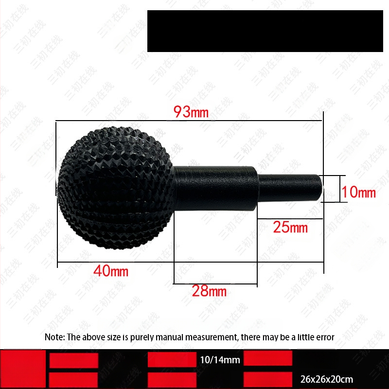 Kampinė šlifavimo galvutė medienos apdirbimui, anglies plienas, modelis SCQ02-A1, prekės ženklas Three Early Online, taikymas: pjovimas ir griovimo formavimas medienoje