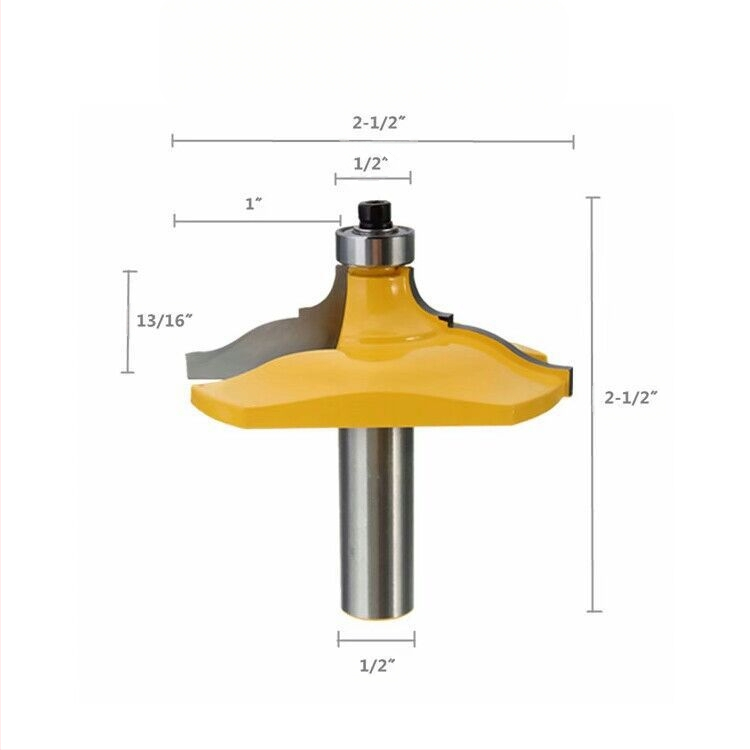 Frez za lice za obradu drveta, tvrde legure, premazana, 2 usjeka, 2 oštrice