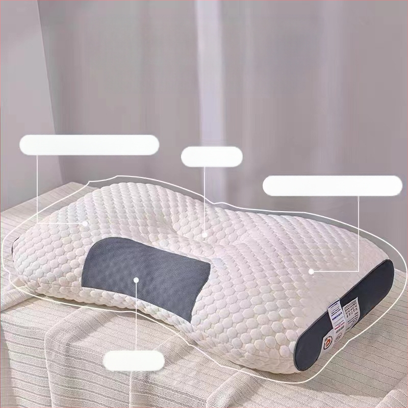 Antibakterinė kaklo pagalvė su įdaru, skalbiama, nedeformuojasi, stačiakampio formos, užpildas: poliesterio pluoštas.