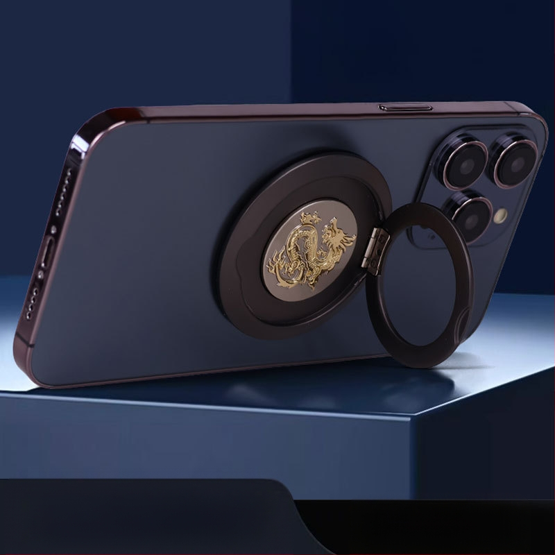 Metalo magnetinis piršto laikiklis telefonui MagSafe, 360° sukimas, suderinamas su MagSafe