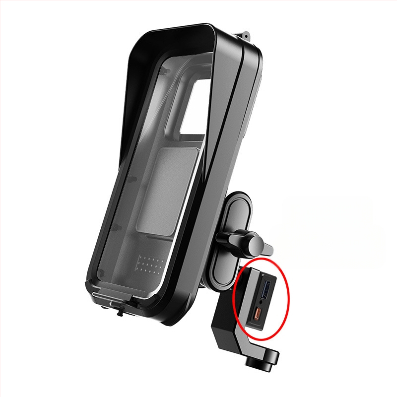 Suport de telefon pentru motocicletă electrică, impermeabil, din plastic, pentru navigație