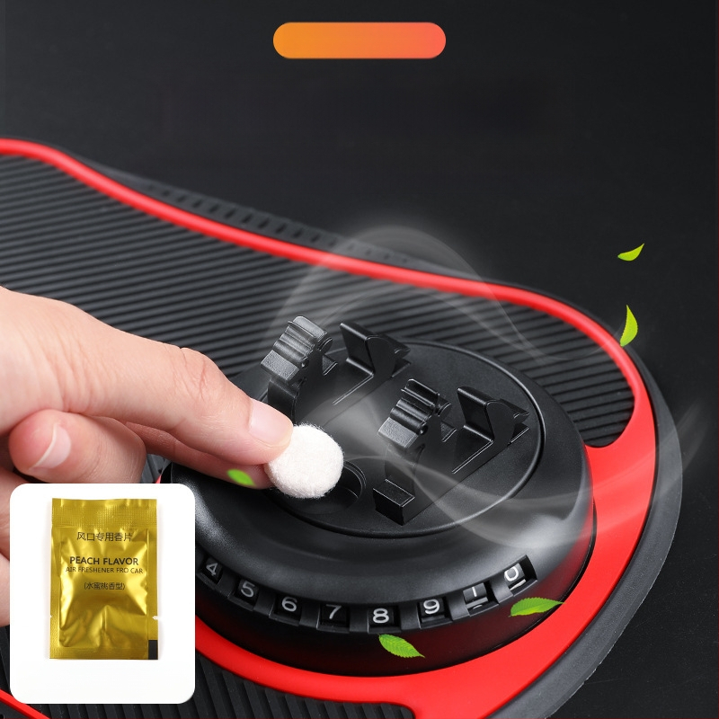 Rising PVC automobilio prietaisų skydelio laikiklis telefonui su prieš slydimo pagalvėle, pagamintas Guangdonge