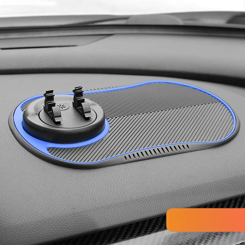 Rising PVC automobilio prietaisų skydelio laikiklis telefonui su prieš slydimo pagalvėle, pagamintas Guangdonge