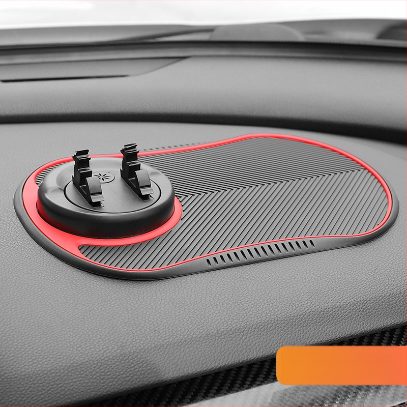 Rising PVC automobilio prietaisų skydelio laikiklis telefonui su prieš slydimo pagalvėle, pagamintas Guangdonge