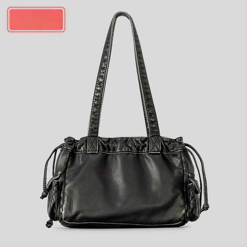 Geantă subraț PU, formă oriizontală pătrată, închidere cu bandă, buzunar pentru telefon în interior, cu strat interior