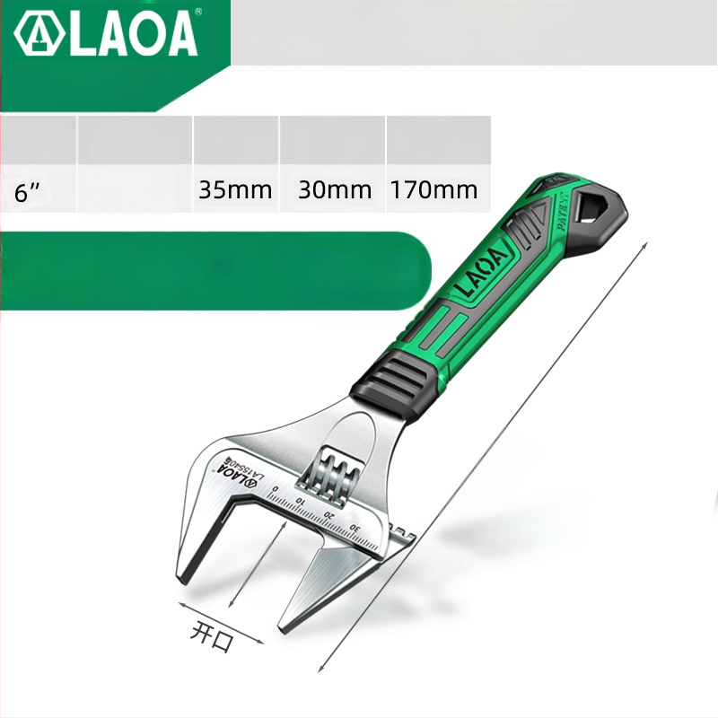 Old A reguliuojamas raktas – daugybinis įrankis voniai ir santechnikai, pramonės klasė, didelis atidarymas, iš chromo-vanadžio plieno, šilumos apdorojimas