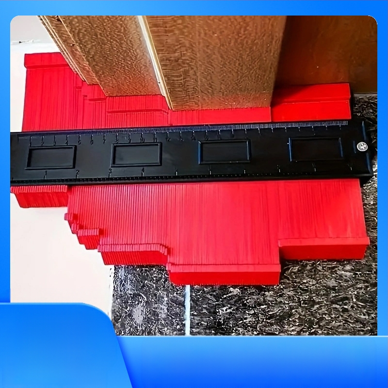 Контурен профилиращ измервател за неравни форми, ABS пластмаса, измерване на радиус, за дървообработване