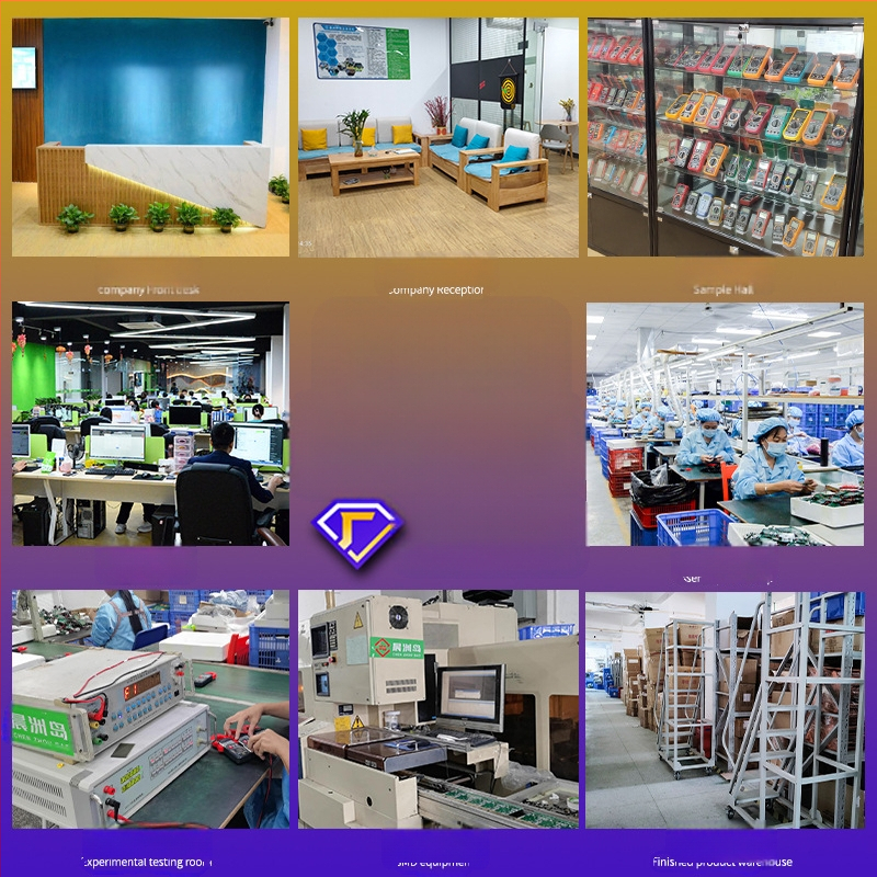 Skaitmeninis multimetras su aukšto tikslumo, daugiafunkcis, su apšviesta riešo juosta