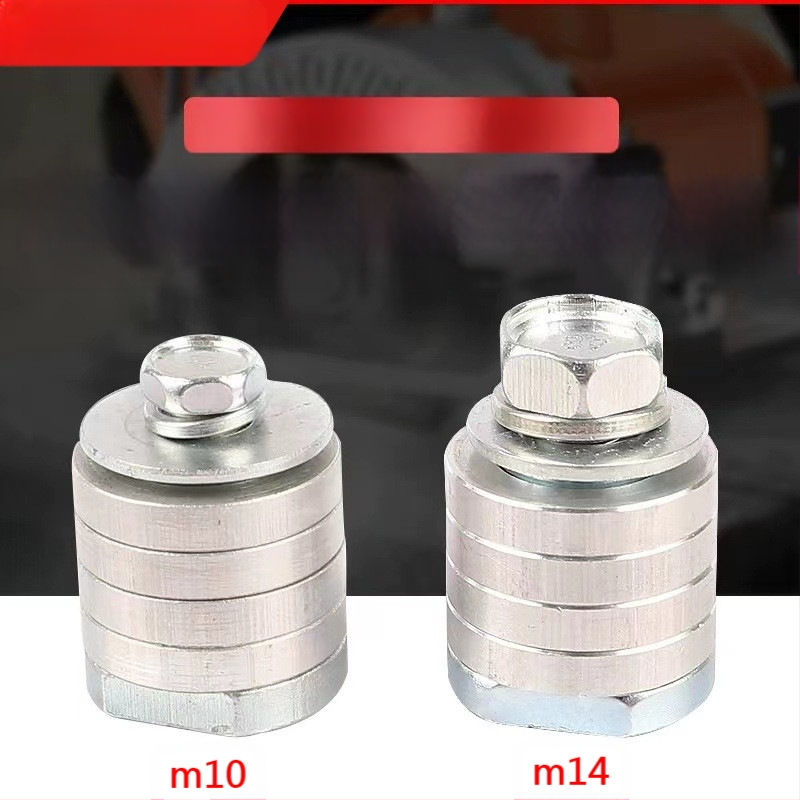 Аксесоар за модифициран ъглошлайф за слот-машина с галванизиран адаптер, 125/100, алуминиева конструкция