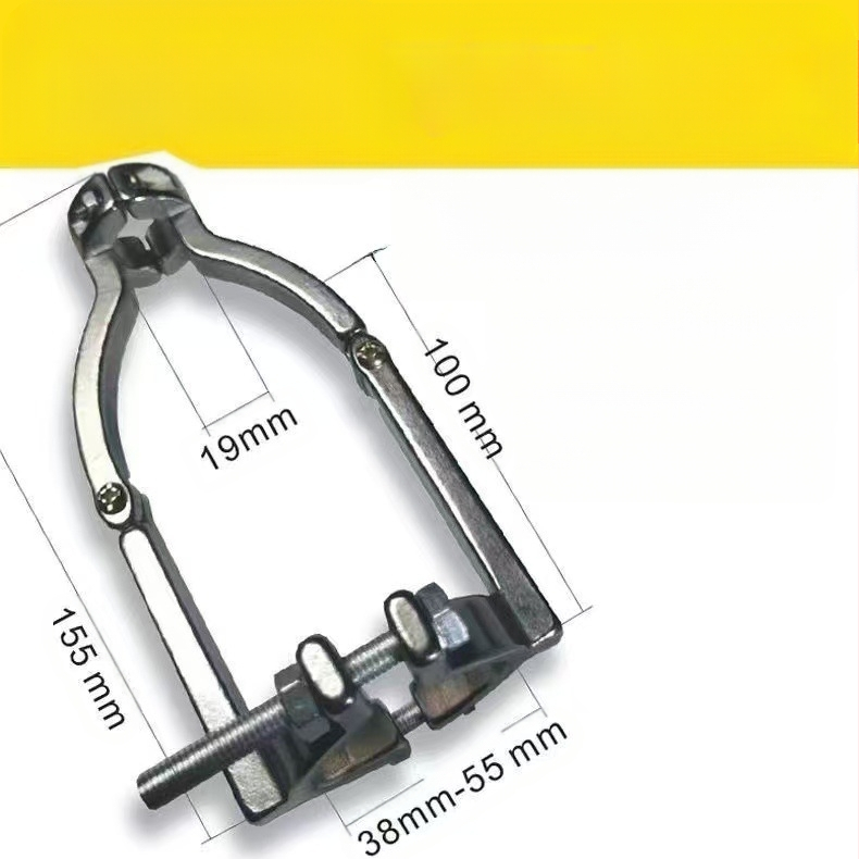 Stabilus kvaršto skylės grąžto laikiklis rankiniams ir staliniams grąžtams, konvertuojamas į rankinį grąžtą