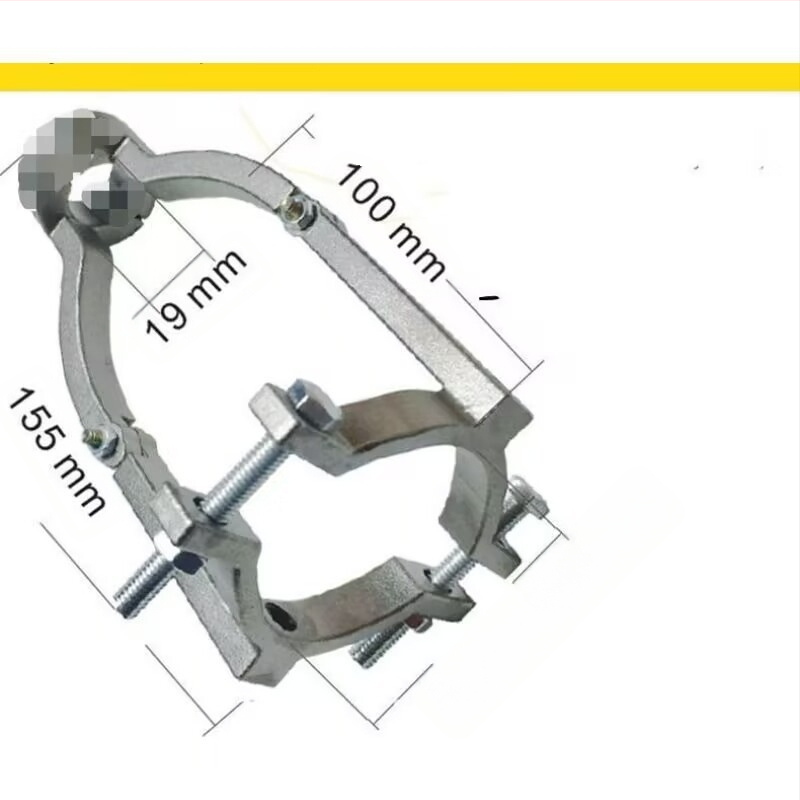 Stabilus kvaršto skylės grąžto laikiklis rankiniams ir staliniams grąžtams, konvertuojamas į rankinį grąžtą