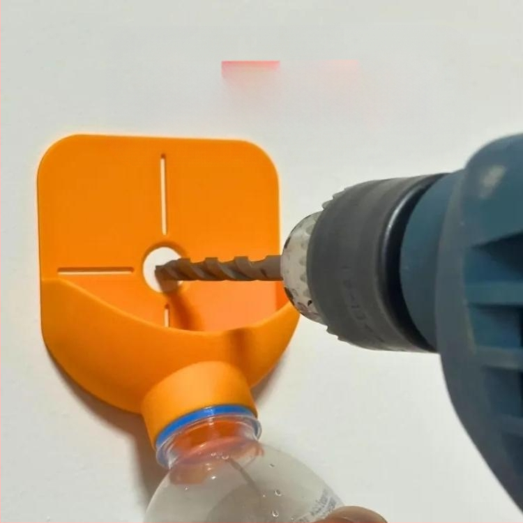 Колектор за прах от пробиване с версия с водна бутилка, пластмасов, машинно издялан, модерен стил