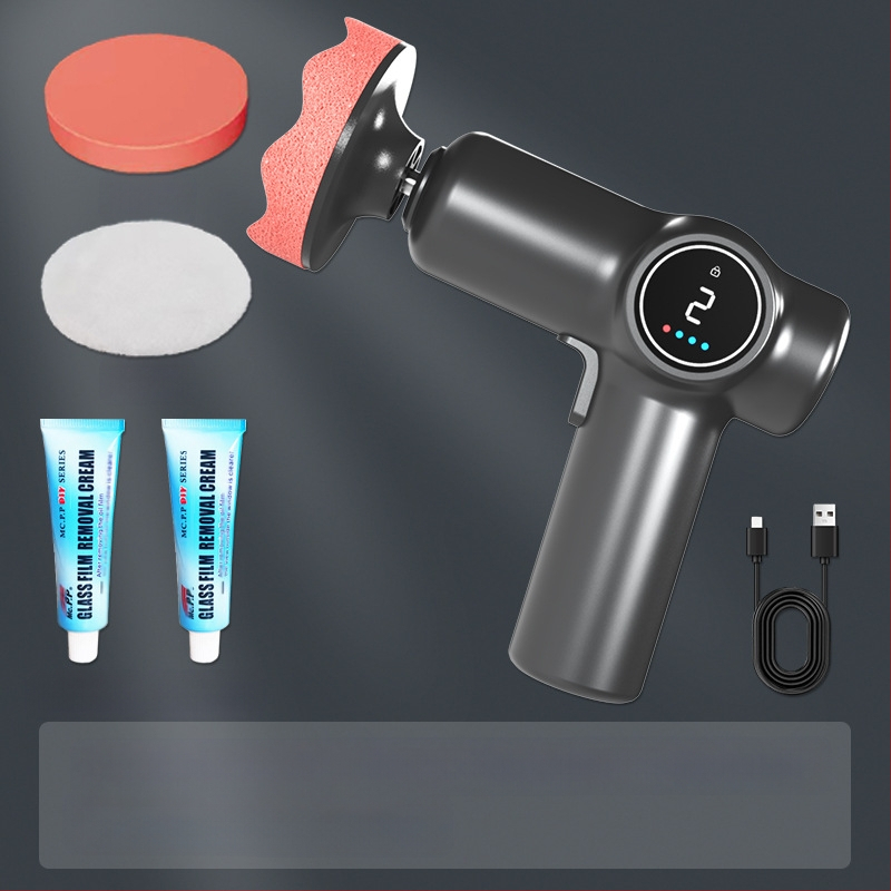 Belaidė poliravimo mašina automobiliams, dviejų paskirčių naudojimui auto ir namams, reguliuojamas greitis, ABS medžiaga