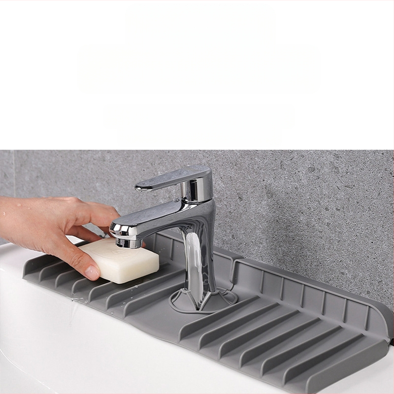 Silikoninis krano nutekėjimo kilimėlis virtuvei – nutekėjimas, pritaikymas, atspaustas logotipas, prekinis ženklas Silicon Art