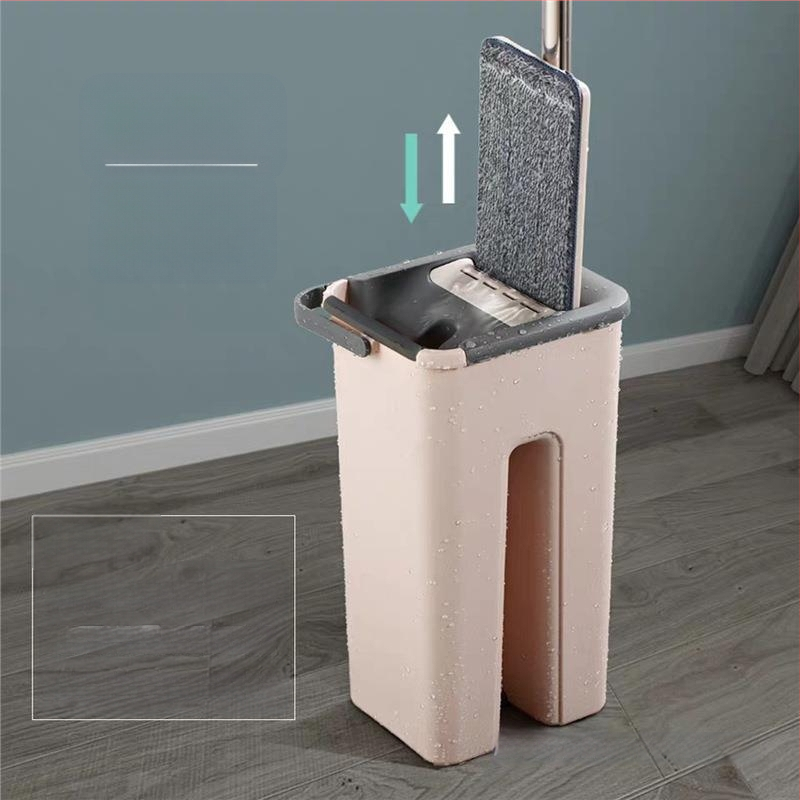 Plošni mop, mikrovlakno, nehrđajući čelik – drška, postotak uklanjanja vlage 80–90%, Velcro sustav za pričvršćivanje, 3 godine trajanja