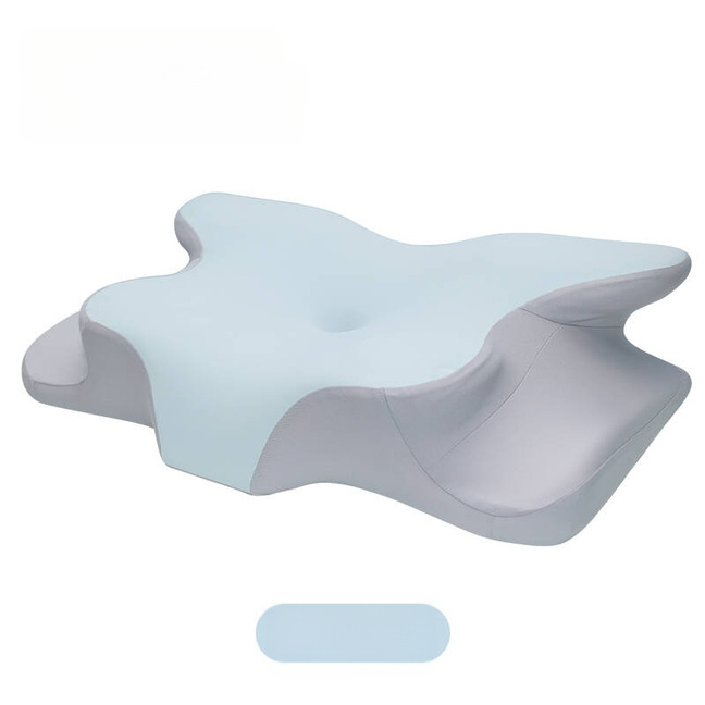 Възглавница от паметна пяна за шийни прешели, извънземна форма; ядро 2–3 кг; височина ядро 5–10 см; персонализирано обработване; материя на ядро Lyocell/полиестер/найлон/спандекс