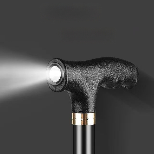 Baozhi pėsčiųjų lazda, aliuminio lydinys, dviejų dalių teleskopinė, svoris 400 g