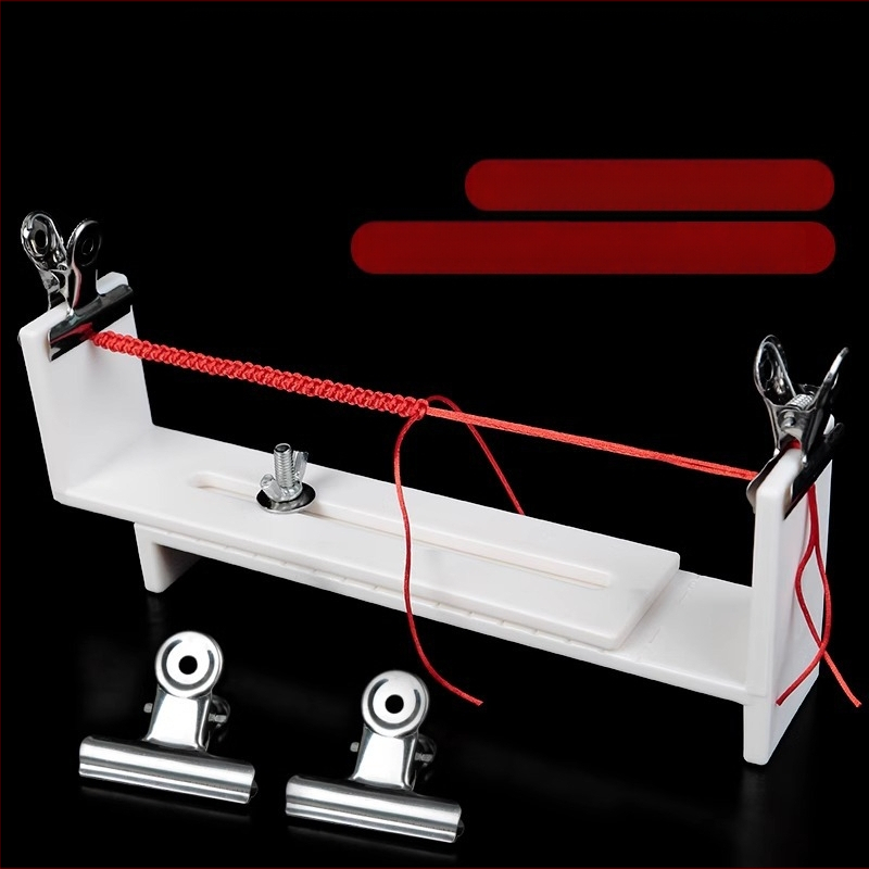 Εργαλείο πλεξίματος βραχιολιών με ξύλινο πλαίσιο — σταθερό κλιπ, προσαρμοστικό, λανσαρίστηκε το Καλοκαίρι του 2024