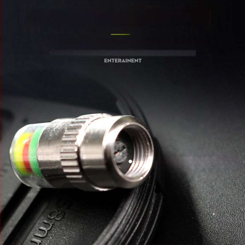 Metalo padangos slėgio įspėjimo gaubtas, 2,4 bar diapazonas, spalvotas ekranas, padangų slėgio monitoriavimas