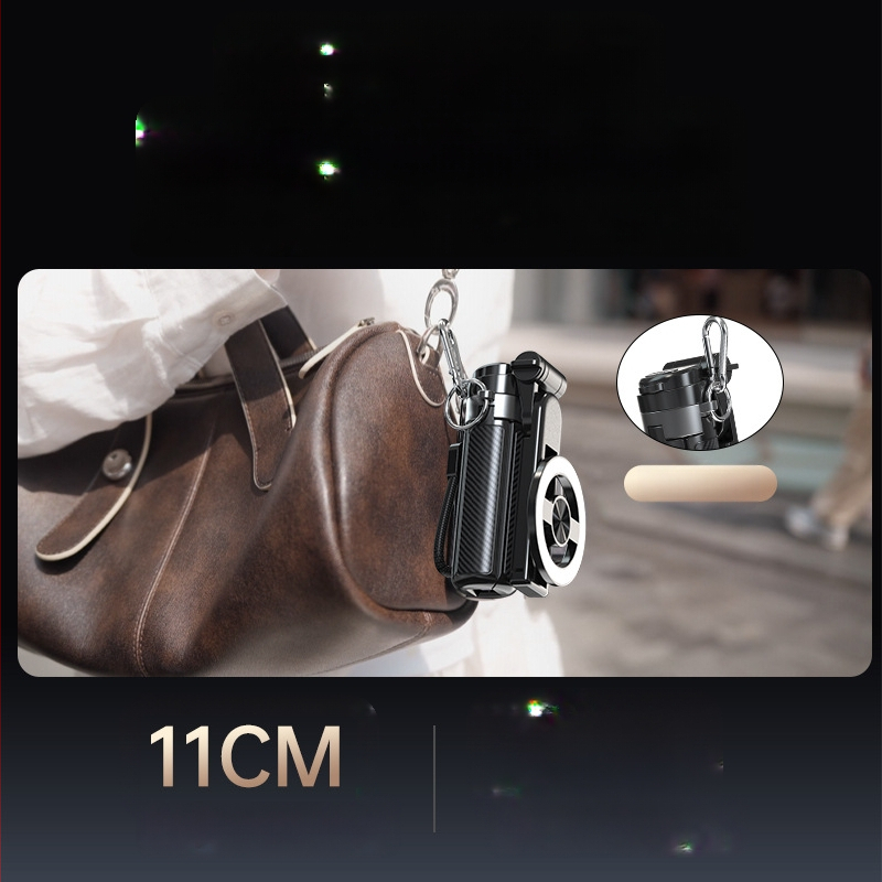 Мини магнитен Bluetooth селфи стик с телескопичен държач и MagSafe ръкохватка – анти-трептене