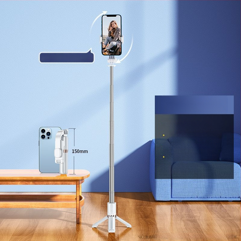 Мини Bluetooth селфи стик с преносим трипод за телефон — алуминиева сплав, без марка, основен пазар: Други