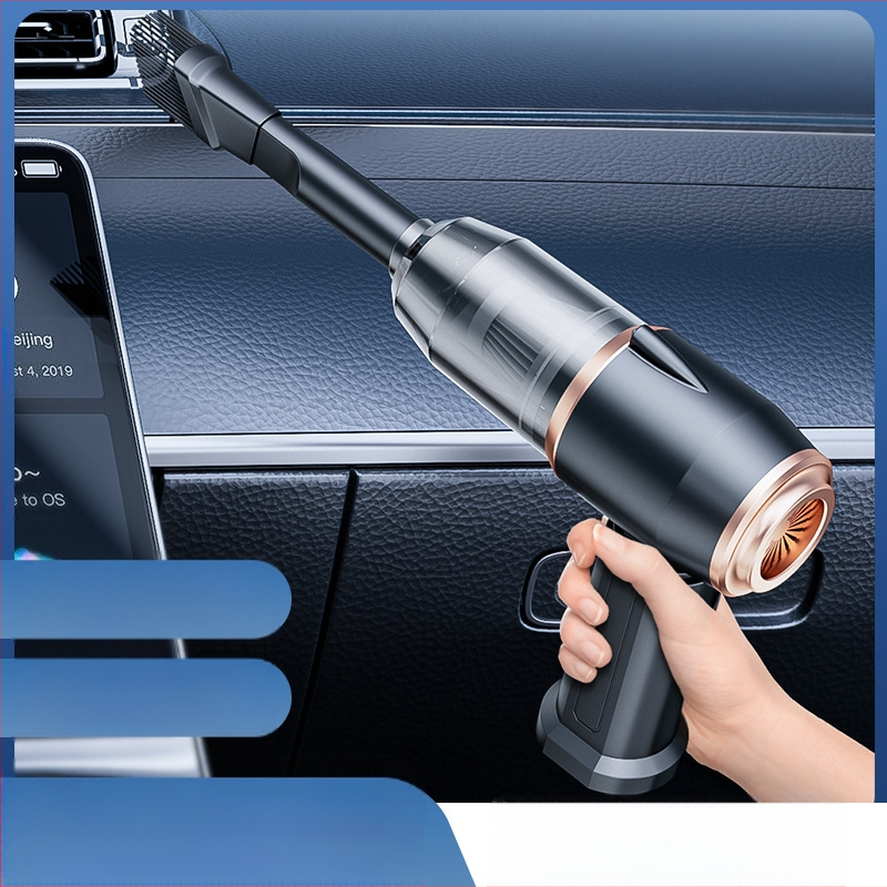Ръчен безжичен прахосмукач за автомобил, 65W, 5V, 20000Pa, презареждаем