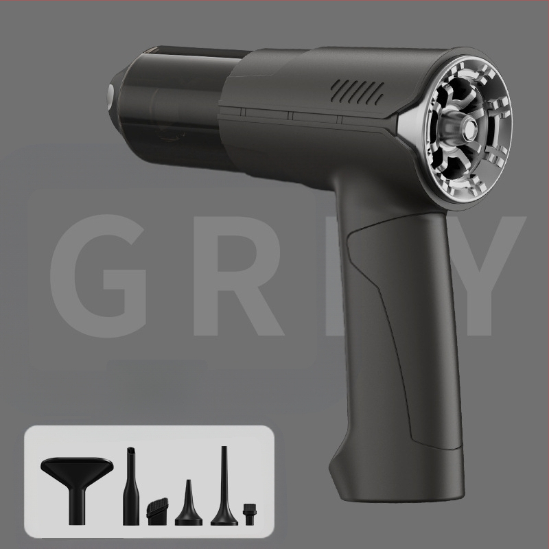 Χειροκίνητος ασύρματος σκουπός για αυτοκίνητο και οικιακή χρήση, 16000 Pa, 80 W, 7,4 V, απολύμανση και καθαρισμός σκόνης