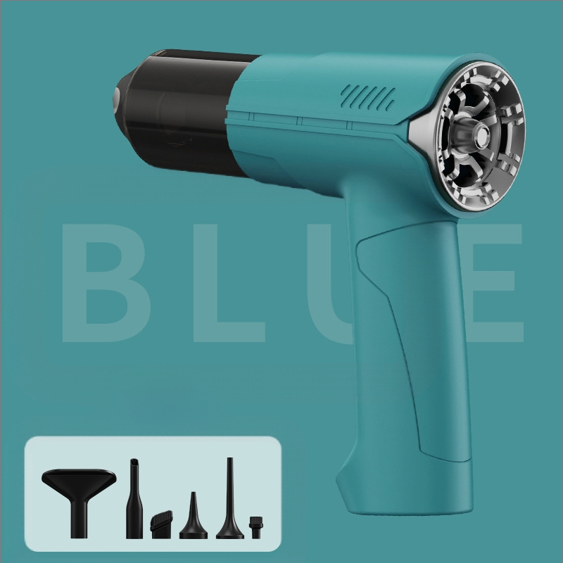 Χειροκίνητος ασύρματος σκουπός για αυτοκίνητο και οικιακή χρήση, 16000 Pa, 80 W, 7,4 V, απολύμανση και καθαρισμός σκόνης