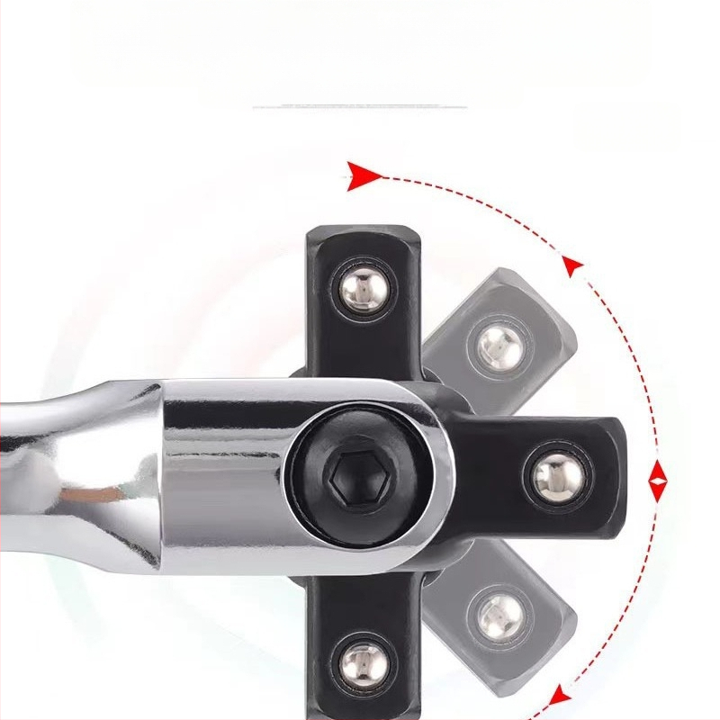 Socket wrench с удължен универсален съединител – Shengtuo инструментална стомана, полирано хромово покритие, тегло 1000