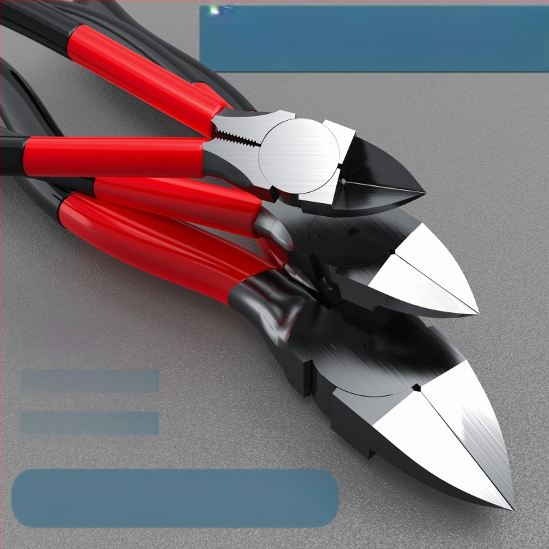 Maibu клещи с наклонени челюсти, висока твърдост, индустриално качество за рязане, 130 g, за пластмаса