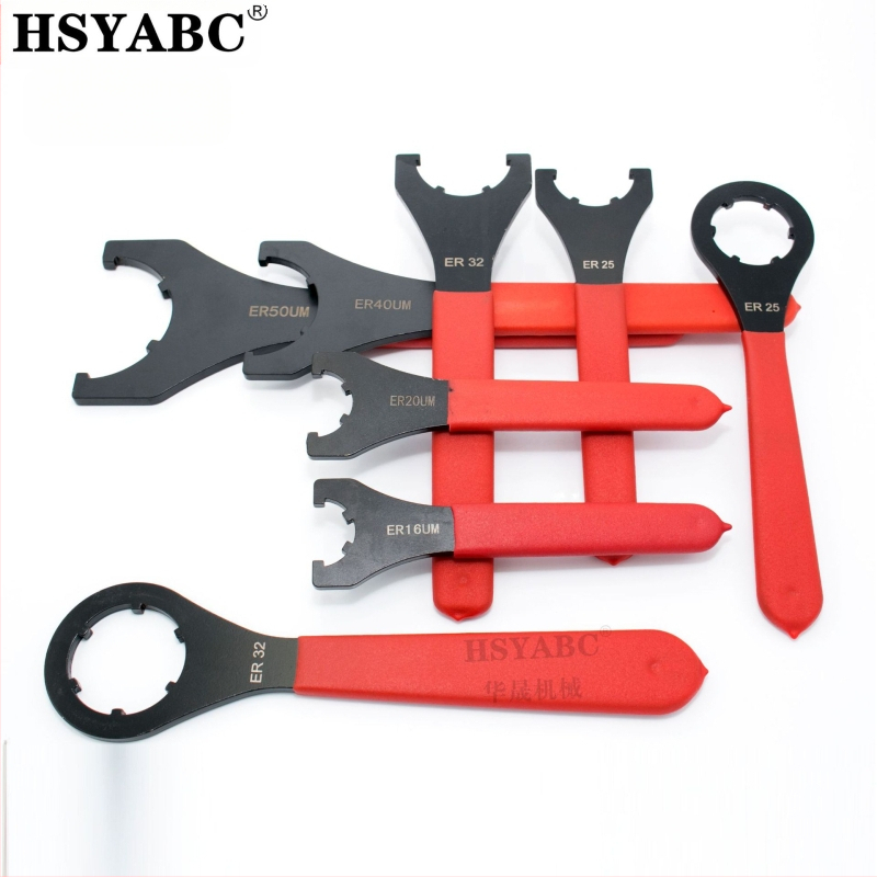 HSYABC CNC държач за инструмент и ключ с Hook глава — 45# стомана, тегло 0.3 кг