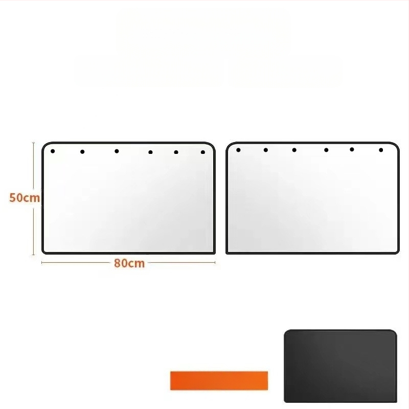 Magnetinė automobilių langų skydelis - sidabru dengtas audinys, atspindintis, šilumos izoliacija, pritaikomas, universalus montavimas