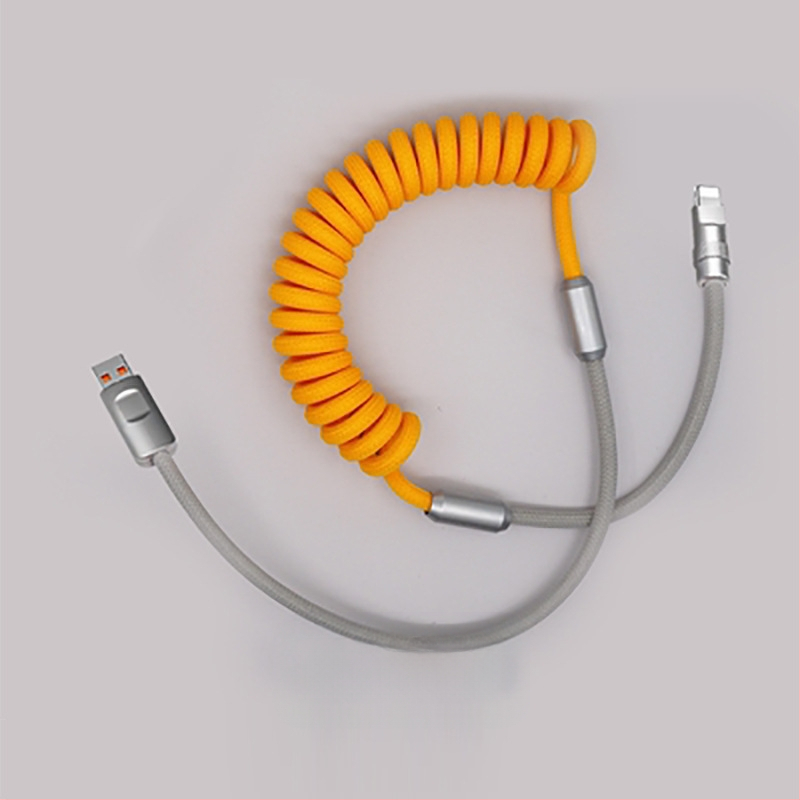 Xinyan Apple PD nabíjací kábel pre iPhone 14 – Viac rozhraní: Lightning, USB-C, Micro USB, Mini USB; Pletený kábel, 120W rýchle nabíjanie