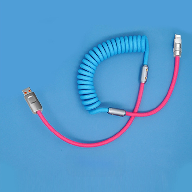 Xinyan Apple PD nabíjací kábel pre iPhone 14 – Viac rozhraní: Lightning, USB-C, Micro USB, Mini USB; Pletený kábel, 120W rýchle nabíjanie