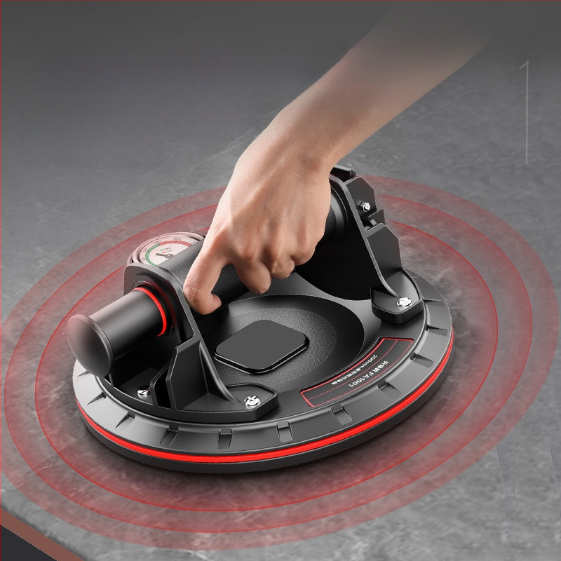 No Shun вакуумна всмукваща чашка с литиево захранване за повдигане на стъкло и плочки, с автоматично подаване на въздух