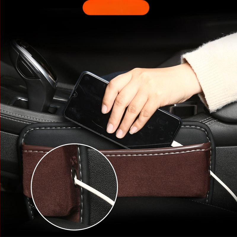 Odinė dėžutė centrinės konsolės automobiliui, suede išvaizda, izoliacija ir spaudimo atsparumas, pritaikoma
