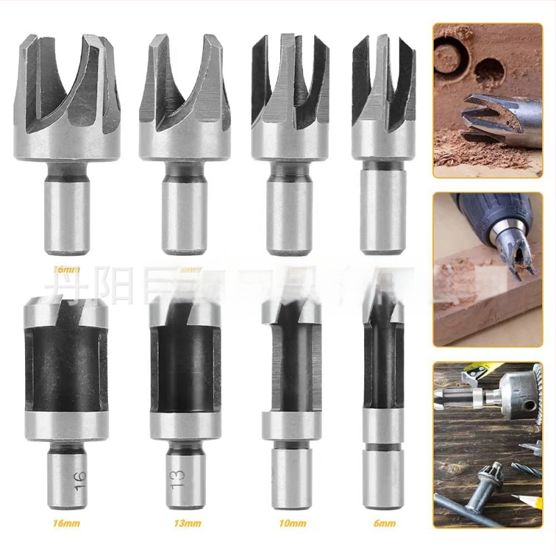 26-частен комплект дърводелски свредла: пагода свредло, центровач, дърводелско триостро свредло