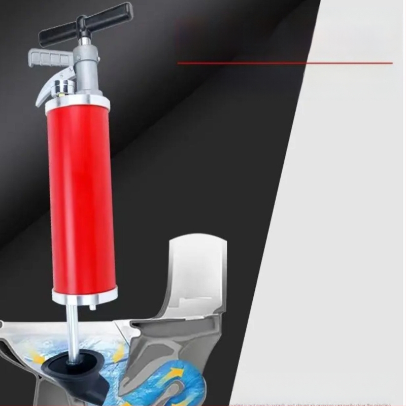 Alat za pročišćavanje kanalizacije s zračnim pritiskom, PVC kućište, visokoučinkovit dredžer, lagana aluminijska konstrukcija, automatsko čišćenje cijevi