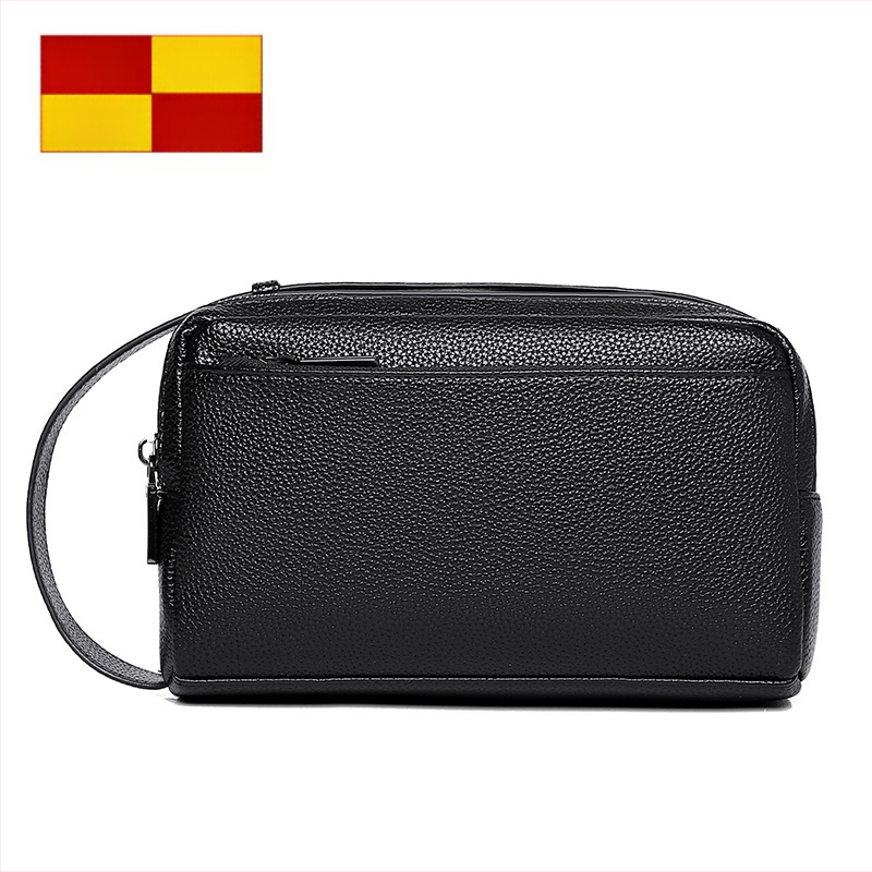 Clutch de bărbați – material PU, impermeabil, ultra-ușor, rezistent la uzură, design monocrom pentru utilizare zilnică (PU; impermeabil; ultra-ușor; rezistent la uzură; monocrom)