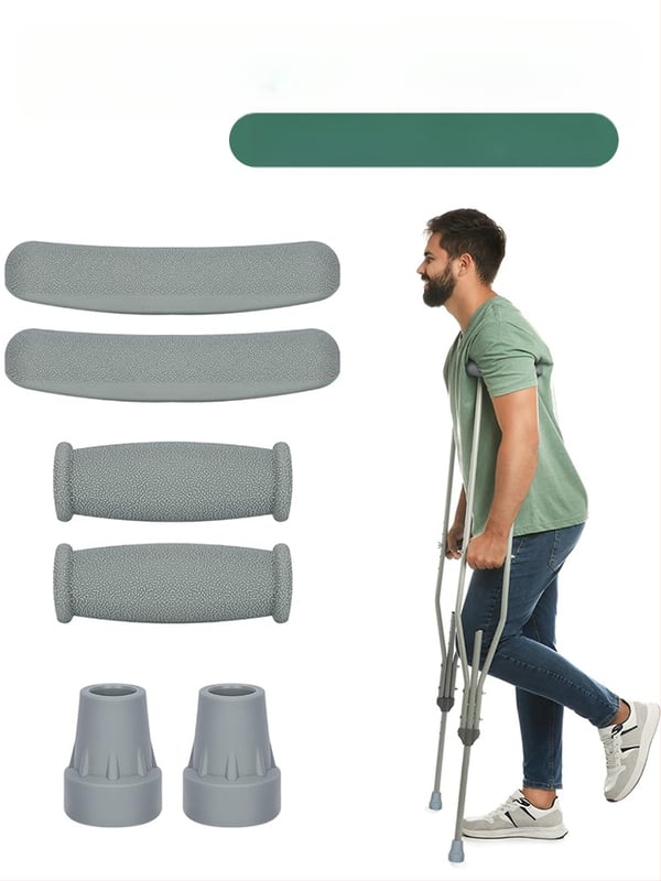 Ramentų priedai, 3 dalių komplektas su pažastų pagalvėle, pėdos gaubtu ir neslystančia kilimėle