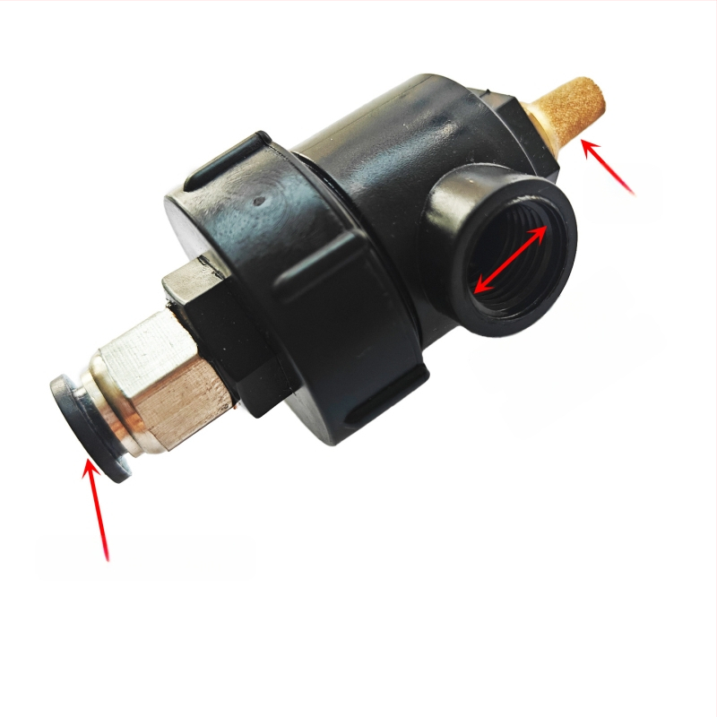 Βαλβίδα γρήγορης εξαγωγής κυλίνδρου για μηχανή αλλαγής ελαστικών — 0,2 kW, 220V, σφιγκτήρας εξωτερικού δακτυλίου 8