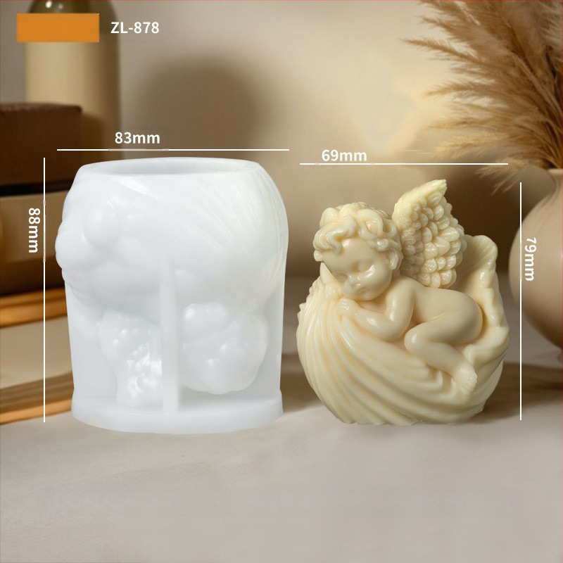 Силиконова форма за сладкиши - Nile Bao, творчески тренд (Марка: Nile Bao; Материал: силикон; Стил: творчески тренд)