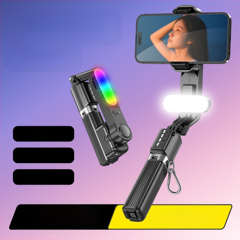 Tālruņa stabilizator-gimbāls ar Bluetooth Selfie nūju, tālvadība, modelis Q35/Q09/L19/L19S, daudzfunkcionāls stabilizators, videi draudzīgi materiāli