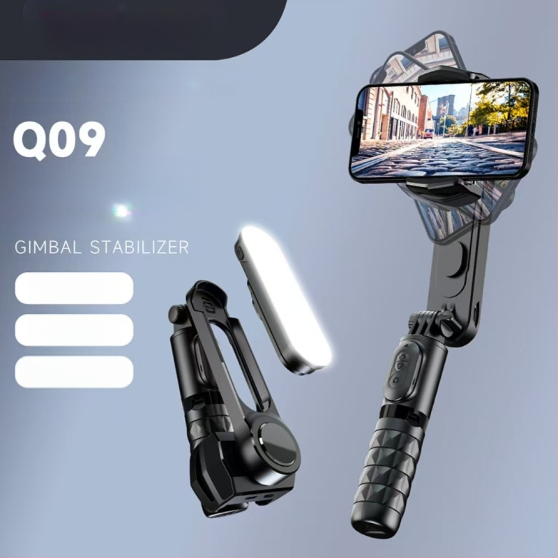 Tālruņa stabilizator-gimbāls ar Bluetooth Selfie nūju, tālvadība, modelis Q35/Q09/L19/L19S, daudzfunkcionāls stabilizators, videi draudzīgi materiāli