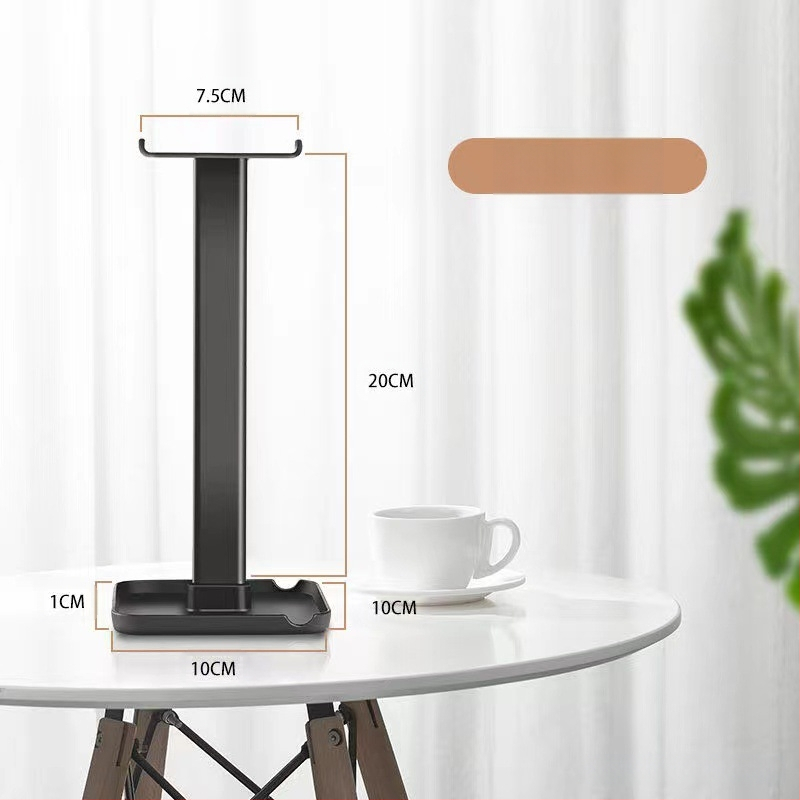 Asztali állvány fejhallgatók, telefonok és táblagépekhez – Bracket z1 modell, OEM feldolgozás, 1 év garancia