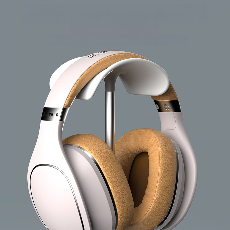 Suport pentru căști de birou din aliaj de aluminiu și ABS, design simplu, pentru căști de calculator