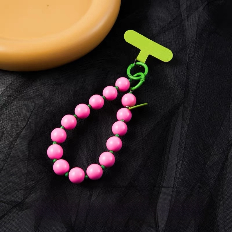 Lanyard za mobitel, živica, ručno izrađeno, PVC užad, metalna kopča, ženski stil