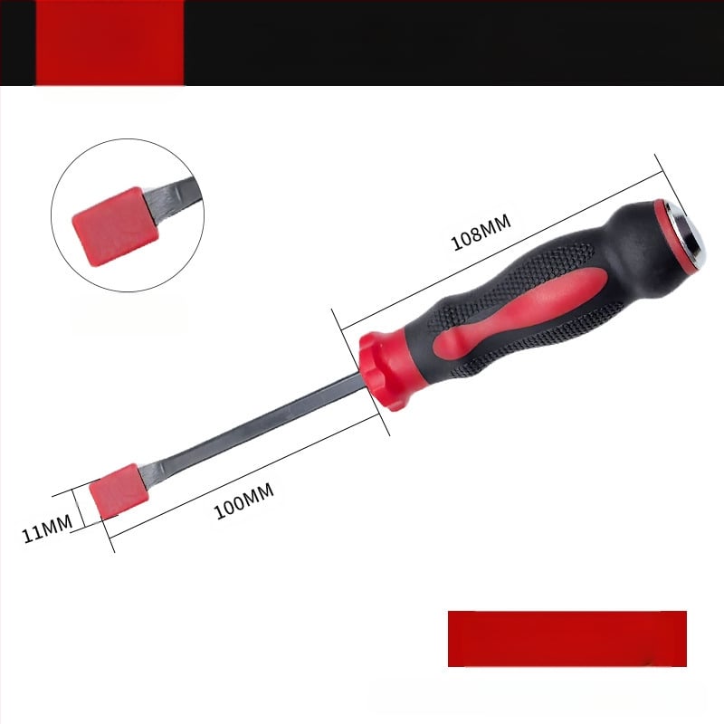 Otthoni használatra szánt többfunkciós crowbar készlet – szénacélból, szigetelt markolatokkal, speciálisan alakított kampó, hegyes tűhegy